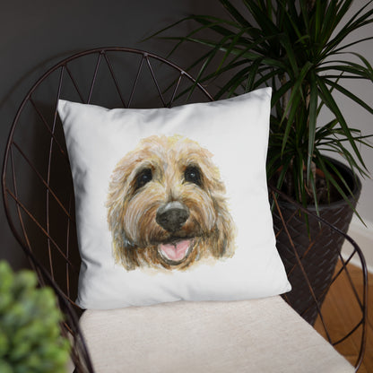 Goldendoodle Throw Pillow