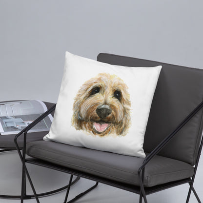 Goldendoodle Throw Pillow