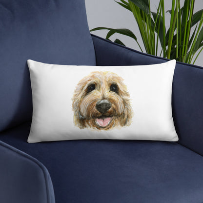 Goldendoodle Throw Pillow