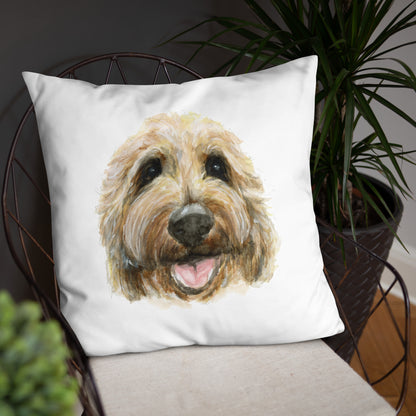 Goldendoodle Throw Pillow